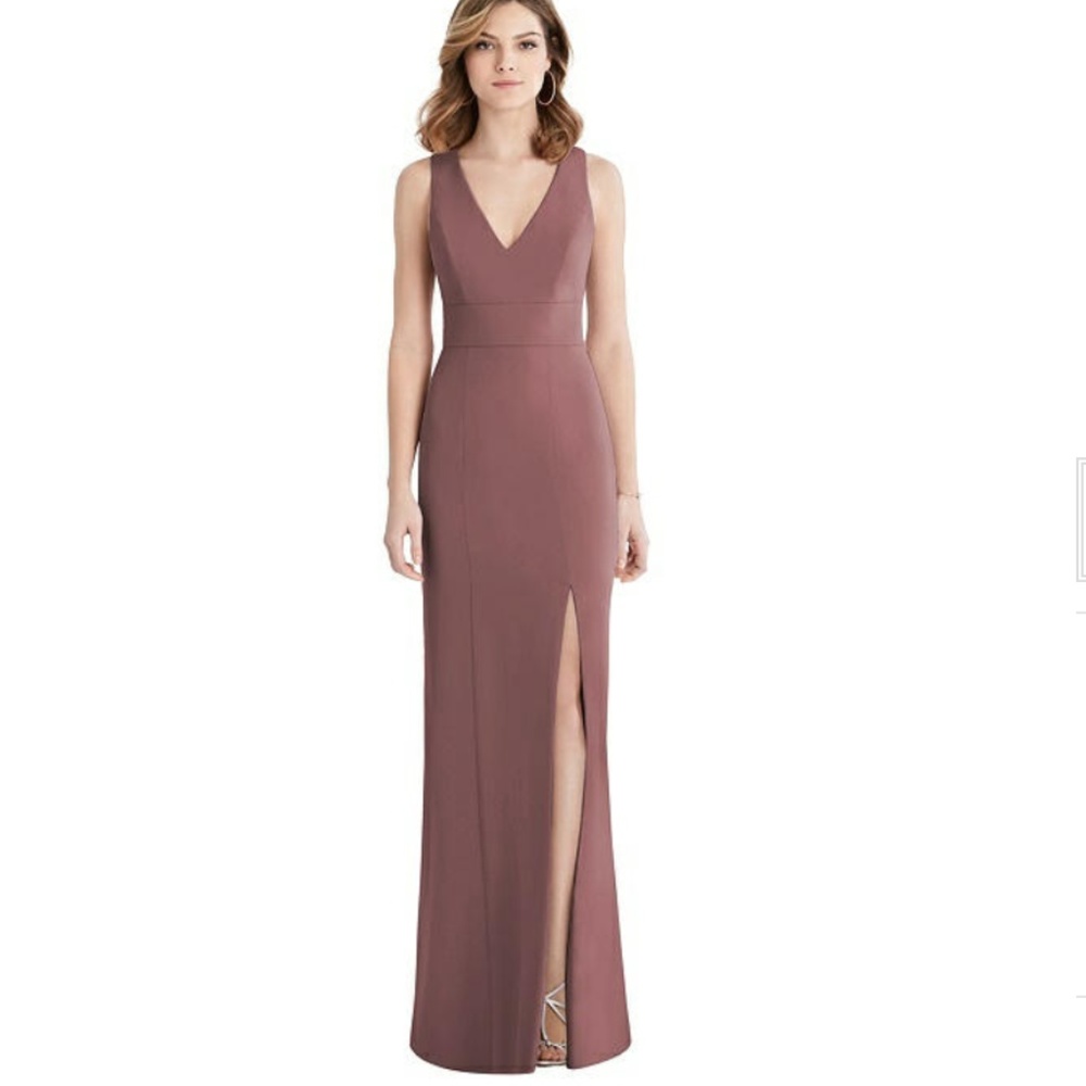 Dessy After Six Bridesmaid Dress 1513 English Rose